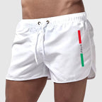 Peter - Men’s Quick-Dry Italian Stripe Swim Shorts