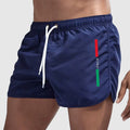 Peter - Men’s Quick-Dry Italian Stripe Swim Shorts