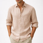 Rafael - Men's Relaxed Long-Sleeve Button-Up Shirt