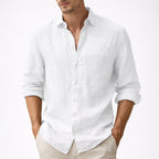 Rafael - Men's Relaxed Long-Sleeve Button-Up Shirt