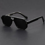 Ridgeline - Retro Double-Bridge Navigator Sunglasses