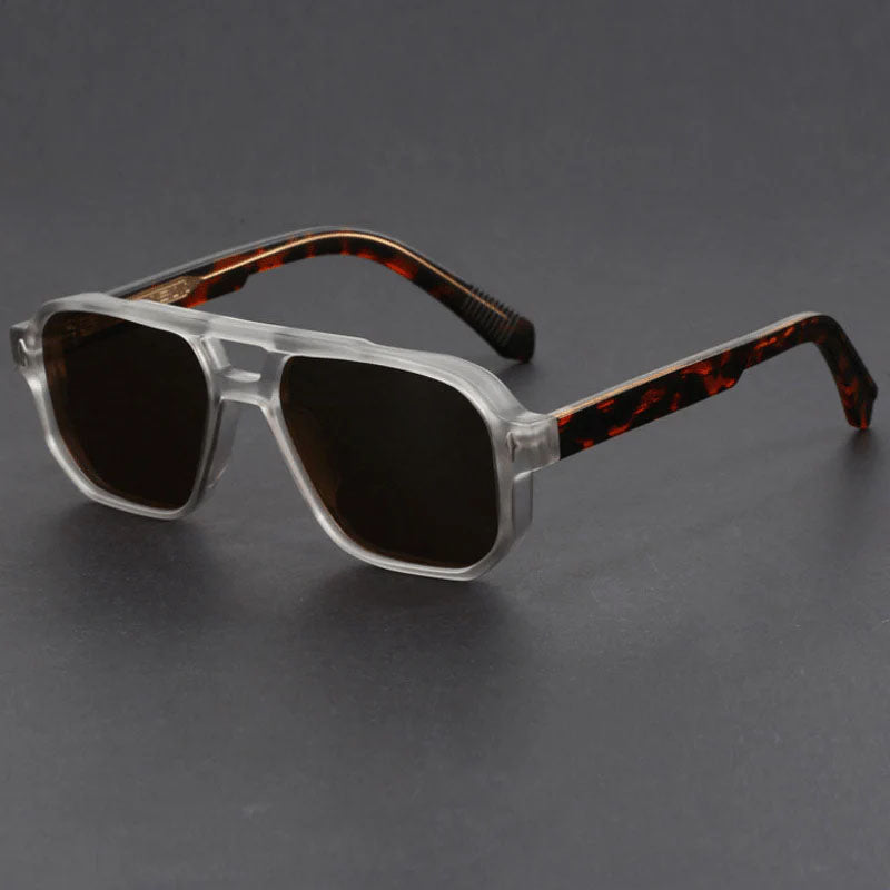 Ridgeline - Retro Double-Bridge Navigator Sunglasses