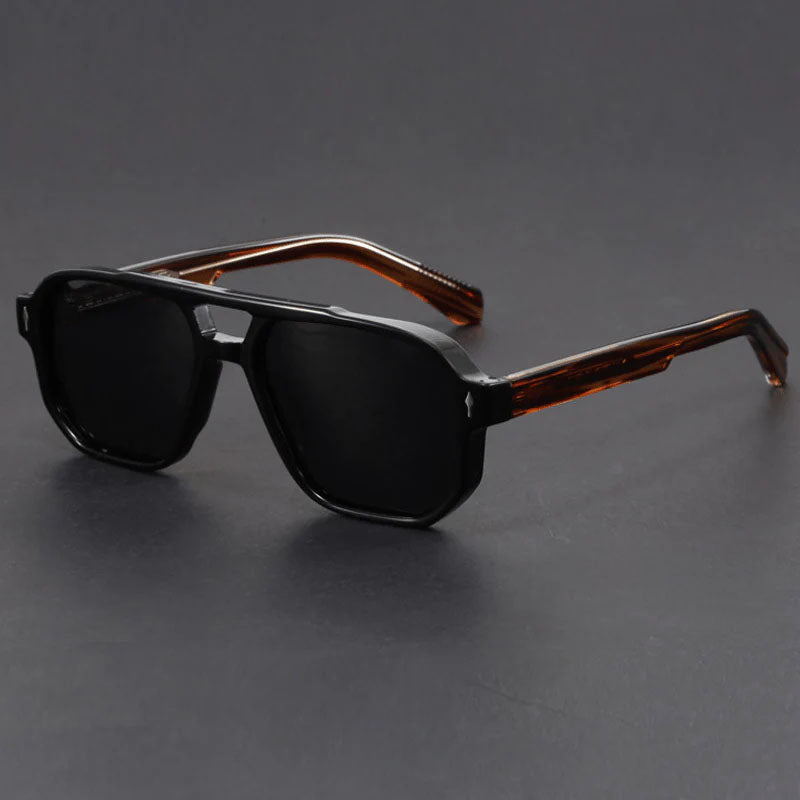 Ridgeline - Retro Double-Bridge Navigator Sunglasses