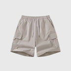 Ronald - Men's Drawstring Utility Cargo Shorts