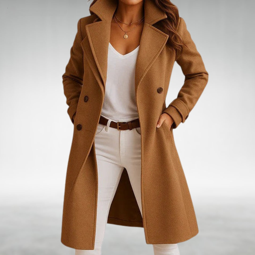 Rosemary - Women's Tailored Long Blazer Coat