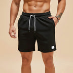 Ryan - Men's Waffle Knit Drawstring Lounge Shorts