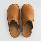 Sadie - Women's Round Toe Clogs with Buckle Strap