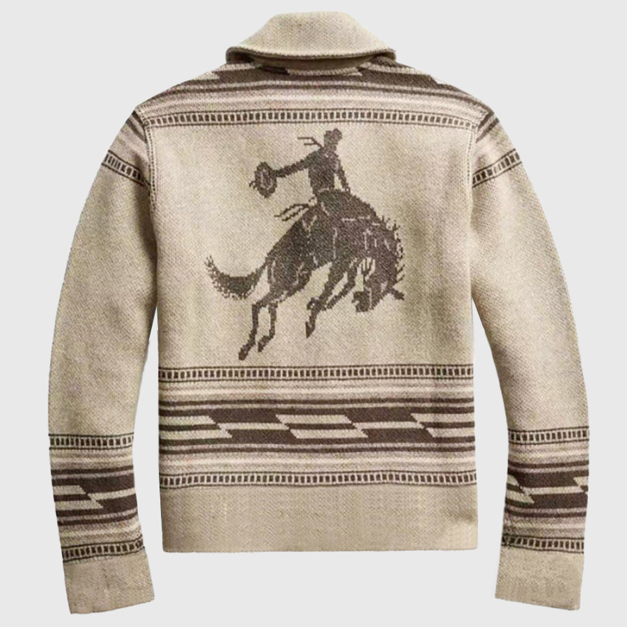 Salvador - Men's Southwestern Knit Cardigan