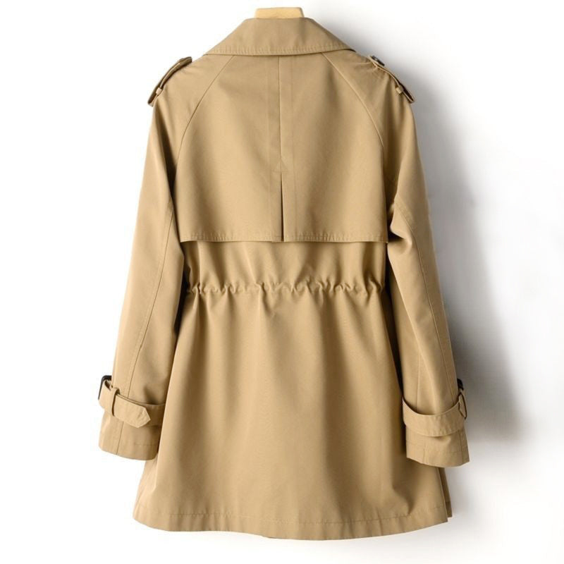 Sarah - Women's Trench Coat with Storm Flap