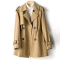 Sarah - Women's Trench Coat with Storm Flap