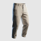 Sawyer - Men's Relaxed Fit Tapered Crop Linen Pants