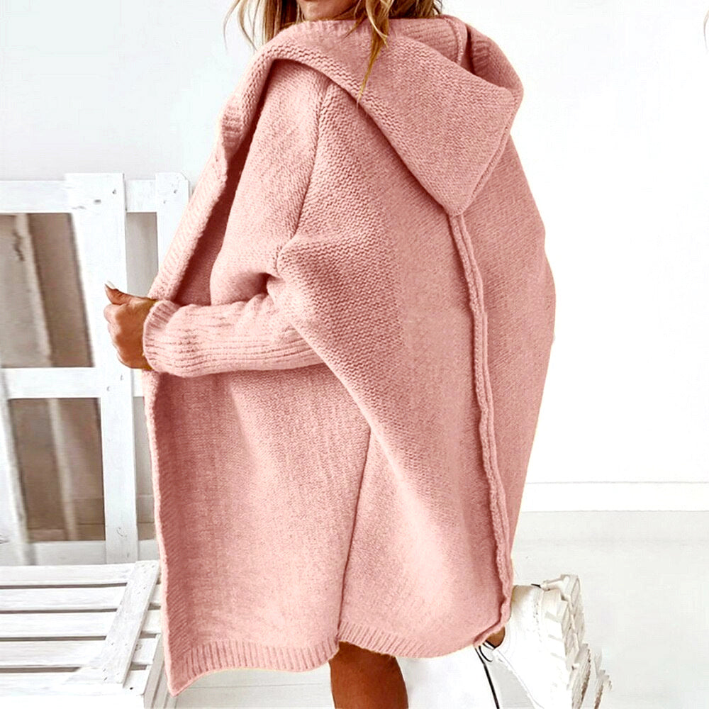 Scarlett - Women's Hooded Knit Cardigan