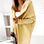 Scarlett - Women's Hooded Knit Cardigan