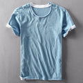 Simon - Cotton Crew Neck Short Sleeve T-Shirt