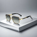 Solaris - Retro Metal Frame Sunglasses