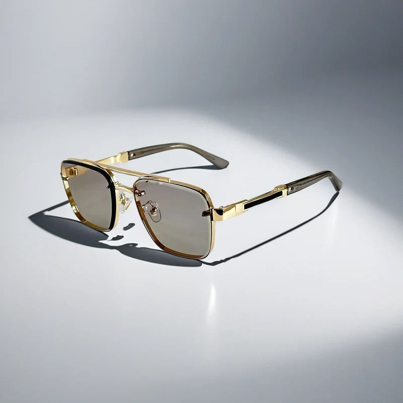 Solaris - Retro Metal Frame Sunglasses