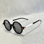 Solvane - Bohemian Bold Circular-Frame Sunglasses