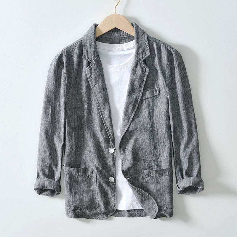 Spenser - Men's Linen Slim-Fit Summer Blazer