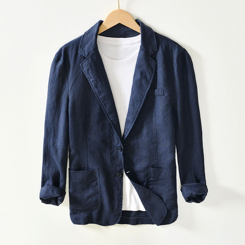 Spenser - Men's Linen Slim-Fit Summer Blazer
