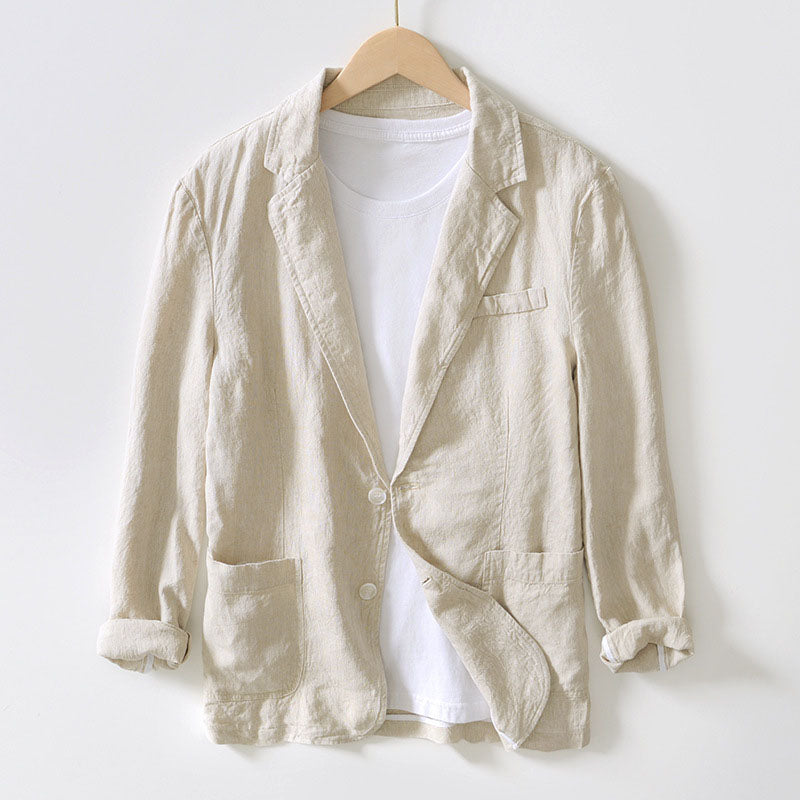 Spenser - Men's Linen Slim-Fit Summer Blazer