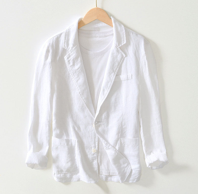 Spenser - Men's Linen Slim-Fit Summer Blazer