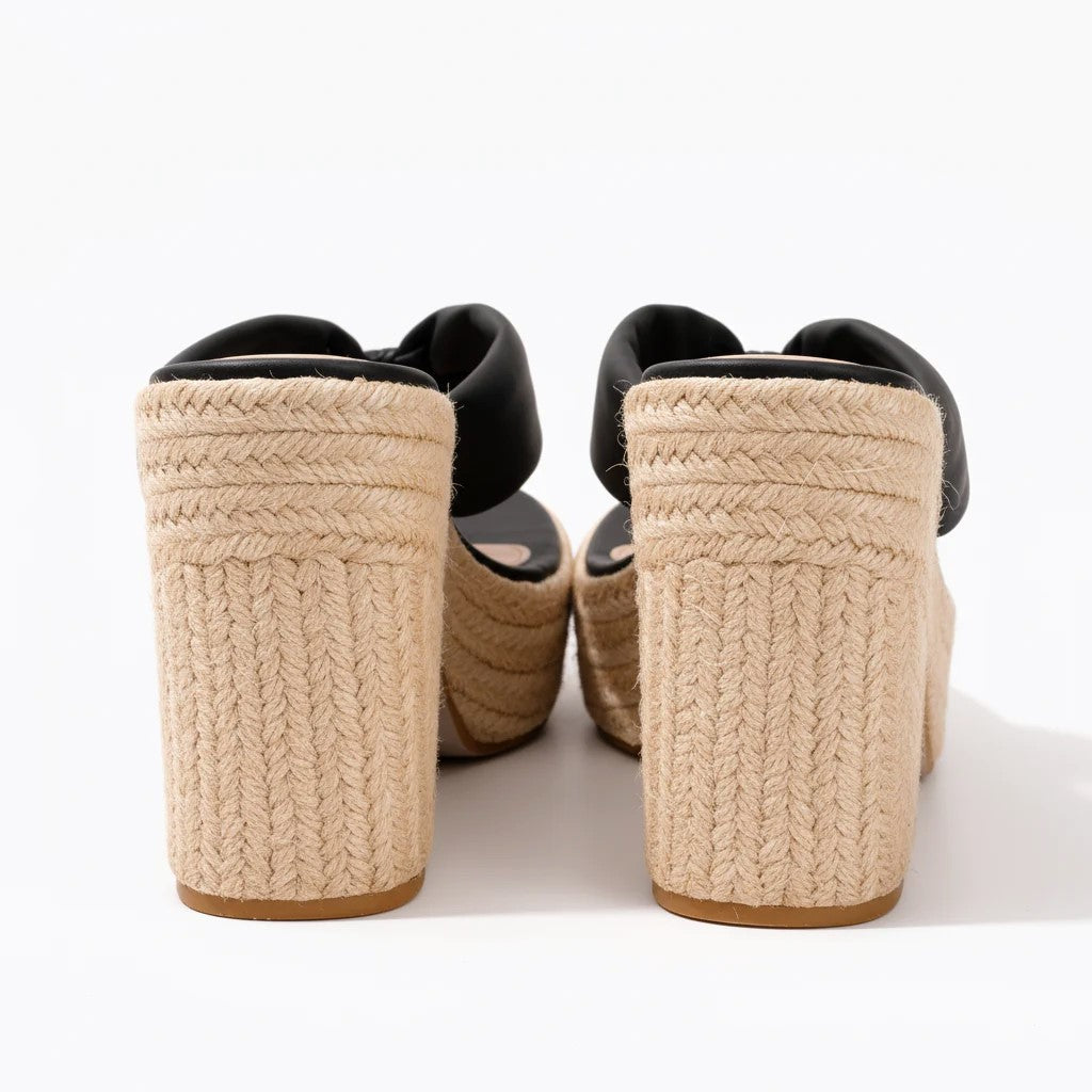 Talia - Women's Boho Espadrille Block-Heel Sandals