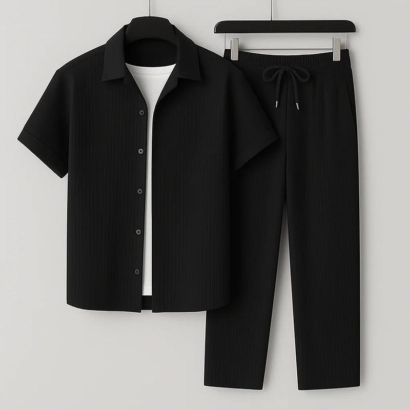 Thomas - Men’s Relaxed Linen Blend Lounge Set