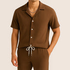 Thomas - Men’s Relaxed Linen Blend Lounge Set