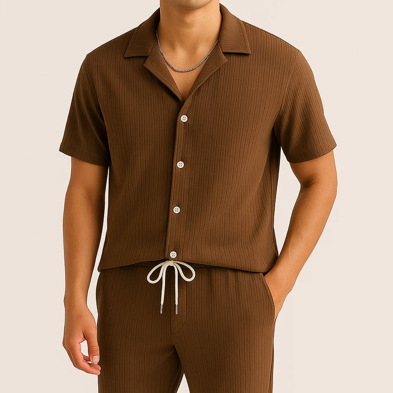 Thomas - Men’s Relaxed Linen Blend Lounge Set