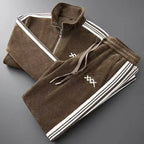 Toby - Men's Corduroy Zip Tracksuit Set