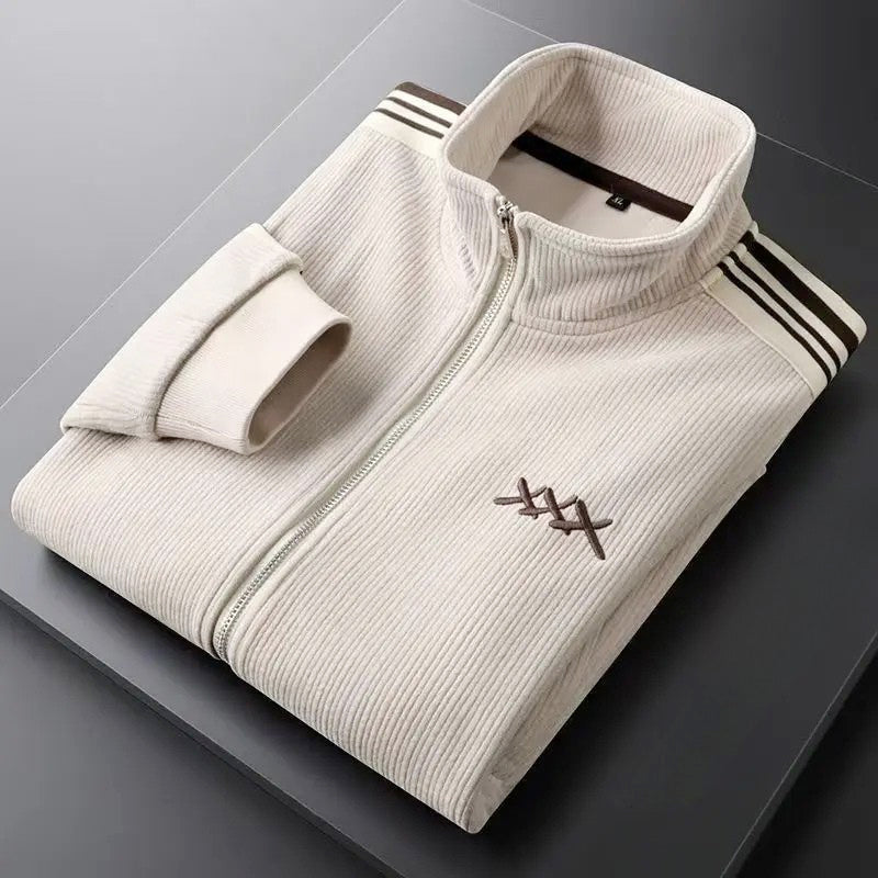 Toby - Men's Corduroy Zip Tracksuit Set
