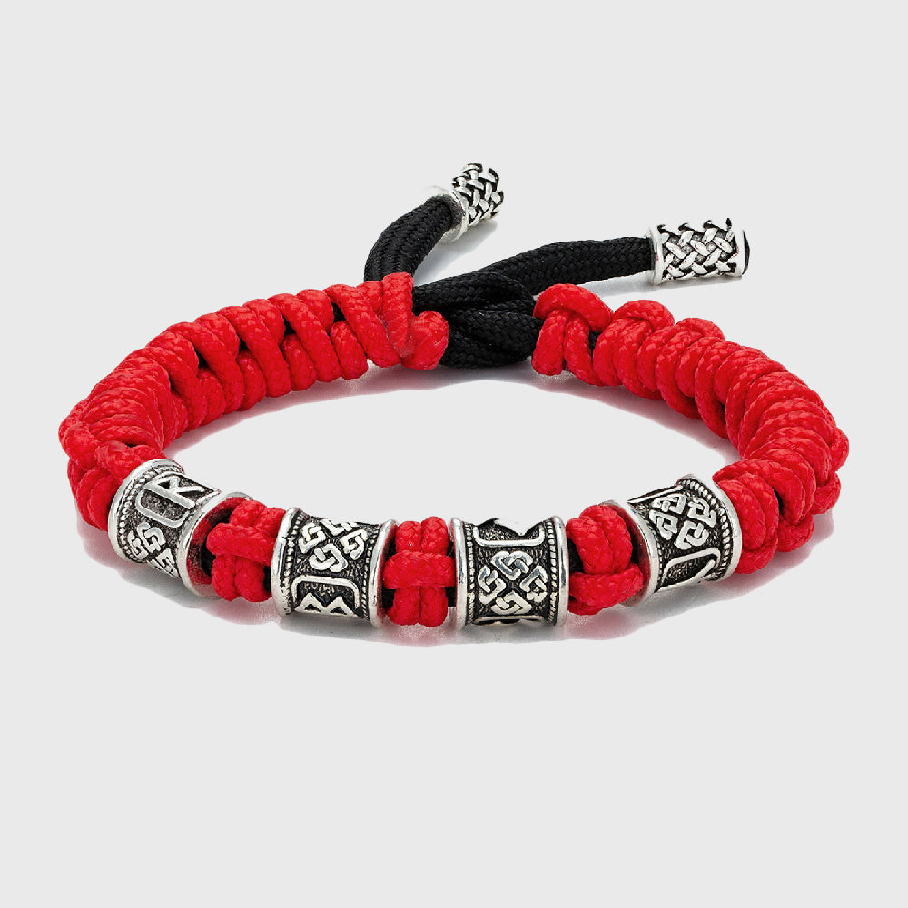 Vaelora - Paracord Bracelet with Celtic Charm Beads
