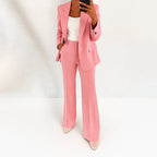 Victoria - Women’s Tailored Wide-Leg Suit Set
