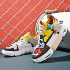 Walker - Men's Color-Block High-Top Sneakers