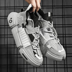 Walker - Men's Color-Block High-Top Sneakers
