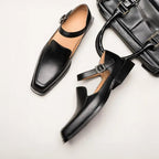 Wells - Men's Square-Toe Monk Strap Sandals