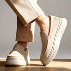 Wesley - Men's Chunky Sole Slip-On Loafers