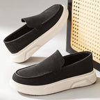 Wesley - Men's Chunky Sole Slip-On Loafers