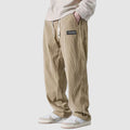 Wesley - Men's Ribbed Corduroy Drawstring Trousers