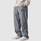 Wesley - Men's Ribbed Corduroy Drawstring Trousers