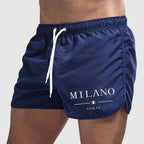Zachary - Men’s Quick-Dry Retro Swim Shorts