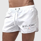 Zachary - Men’s Quick-Dry Retro Swim Shorts