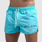 Zachary - Men’s Quick-Dry Retro Swim Shorts