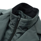 Zoren – Men's Quilted Duck Down Button Blazer