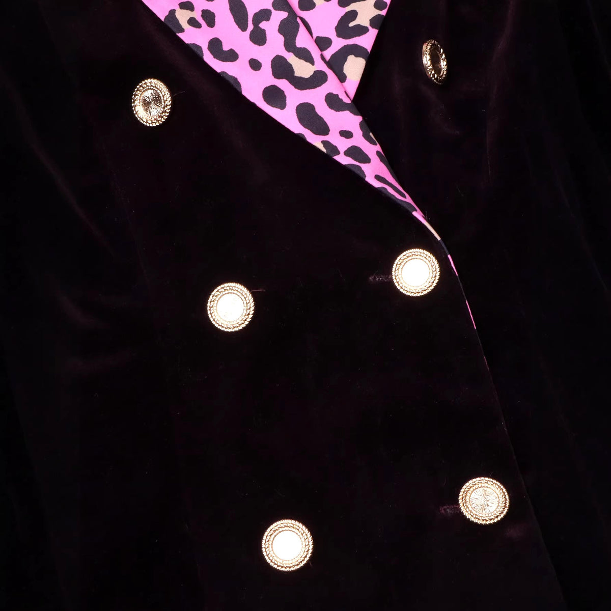 Adelle - Women's Leopard Print Slim Fit Blazer Jacket 4