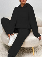 Amelia - Women's Fuzzy Fleece Hoodie & Jogger Set