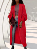 Anne - Women's Oversized Longline Cardigan with Pockets 8