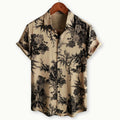 Arlo - Men's Floral Camp Collar Relaxed Fit Shirt