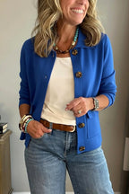 Asha - Women's Notched Lapel Cropped Jacket 4