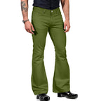 Ashwin - Men's Retro Flared Bootcut Pants 2